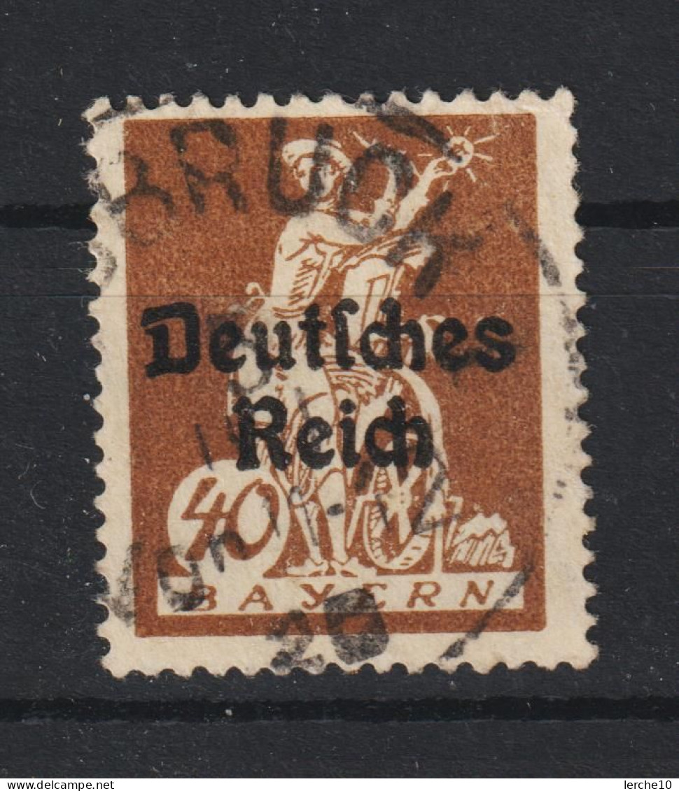 MiNr. 124 VII Gestempelt, Geprüft  (0390) - Used Stamps