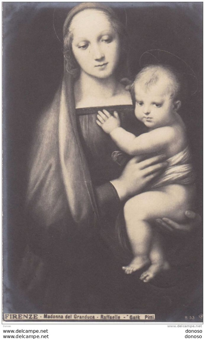 FIRENZE, FLORENCE, RAPHAËL Madonna Del Gran Duca - Paintings