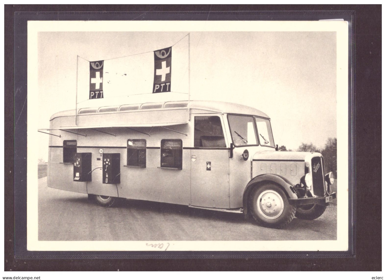 FORMAT 10x15cm - LAUSANNE - POSTE AERIENNE - MEETING D'AVIATION - BUREAU DE POSTE AUTOMOBILE - AUTOMOBIL POSTBUREAU - TB - Lausanne