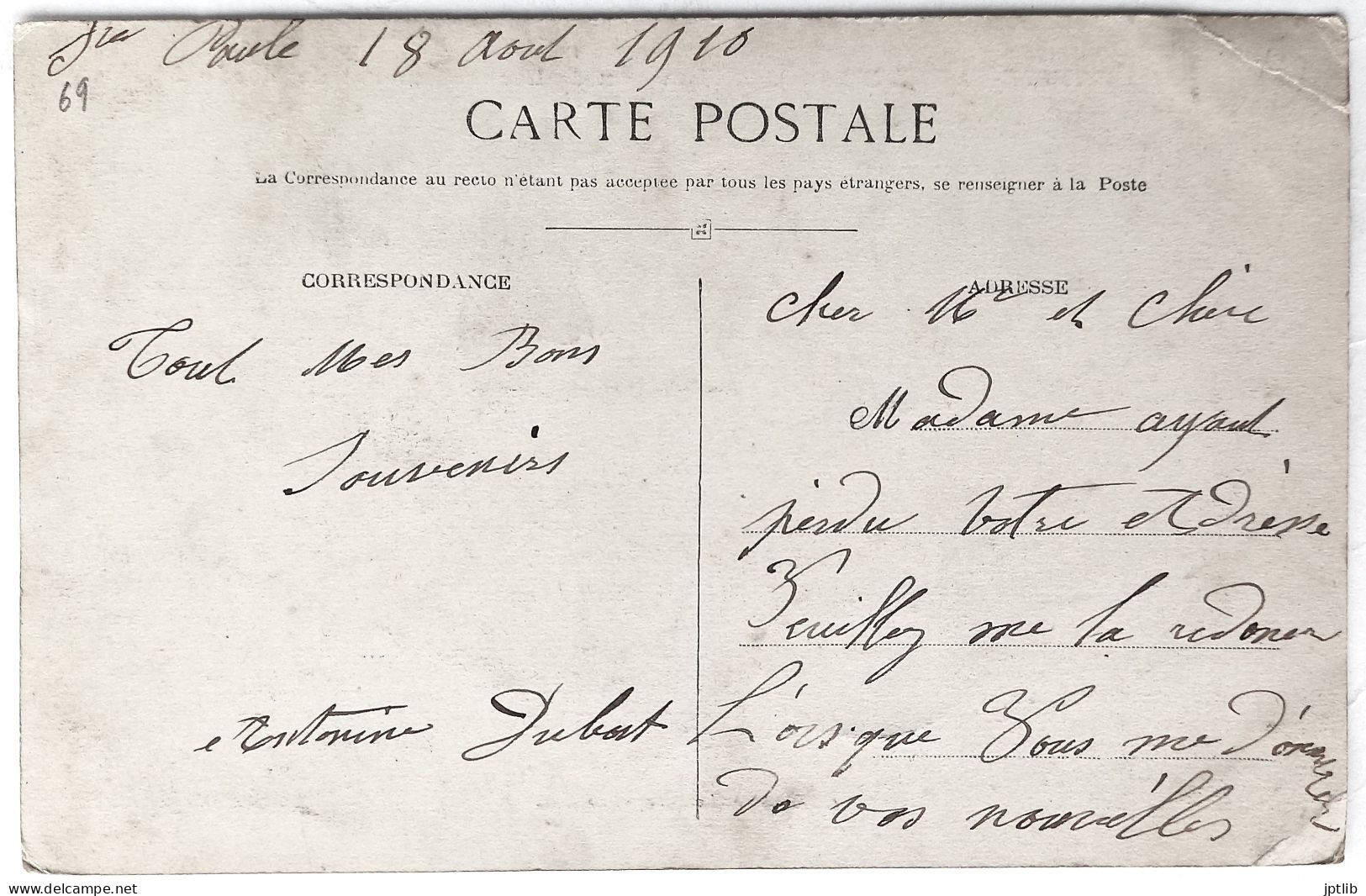 CPA Carte Postale / 69 Rhône, Ste Ou Sainte-Paule / Collection Lamarsalle / Hameaux De Lachassagne Et De Marduel. - Sonstige & Ohne Zuordnung