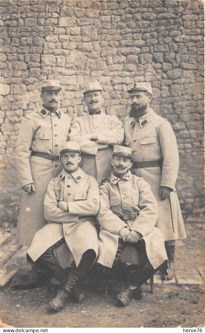 Militaria - Carte Photo - Soldats Du 118ème Régiment - Regimente