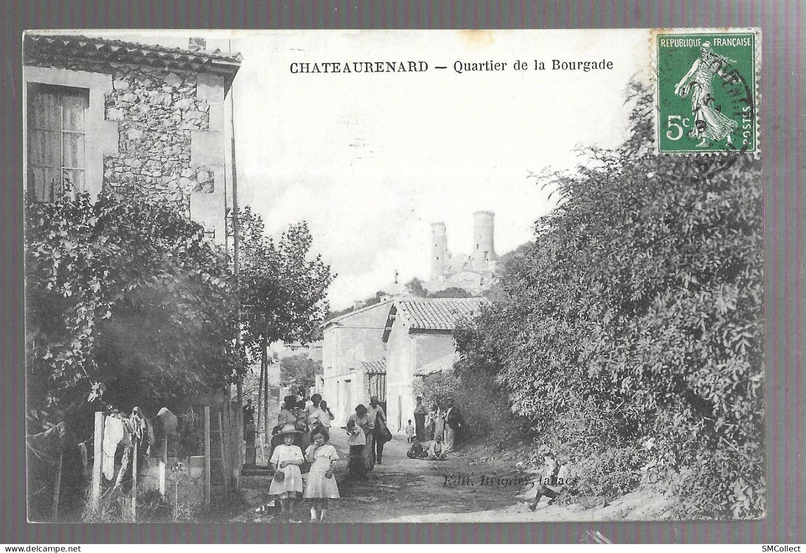 Chateaurenard. Quartier De La Bourgade. Carte Inédite  (13632) - Chateaurenard