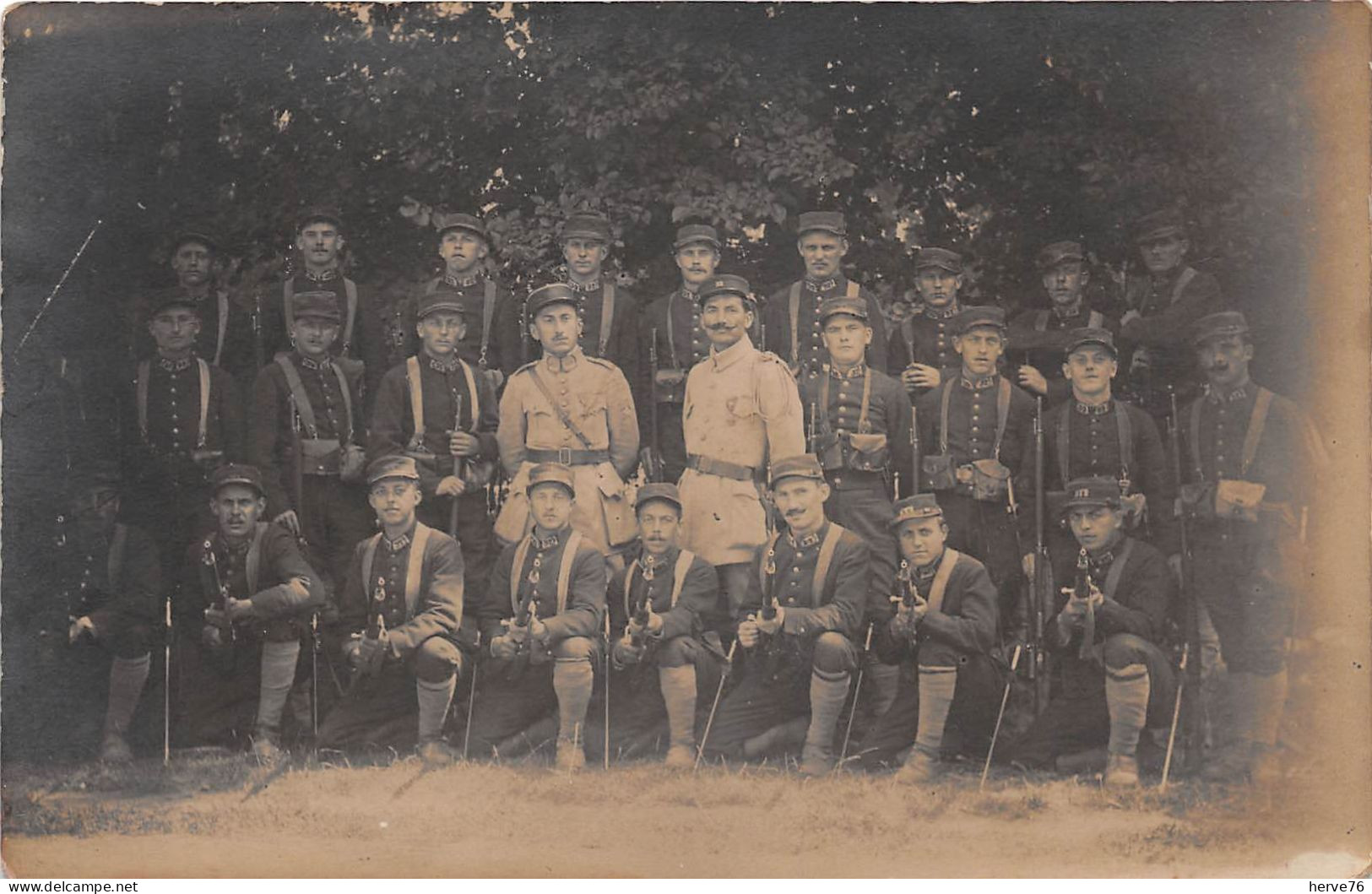 Militaria - Carte Photo - Soldats Du 32ème Régiment - Regimente