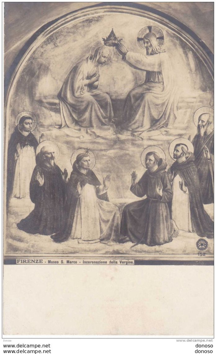 FIRENZE, FLORENCE, FRA ANGELICO, Le Couronnement De La Vierge - Malerei & Gemälde