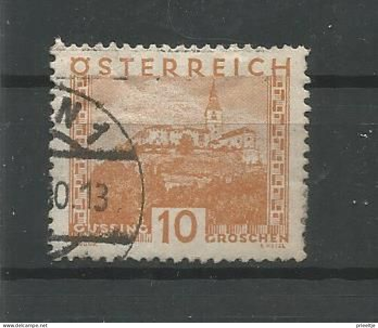Austria - Oostenrijk 1929-31 Landscapes   Y.T. 378 (0) - Oblitérés
