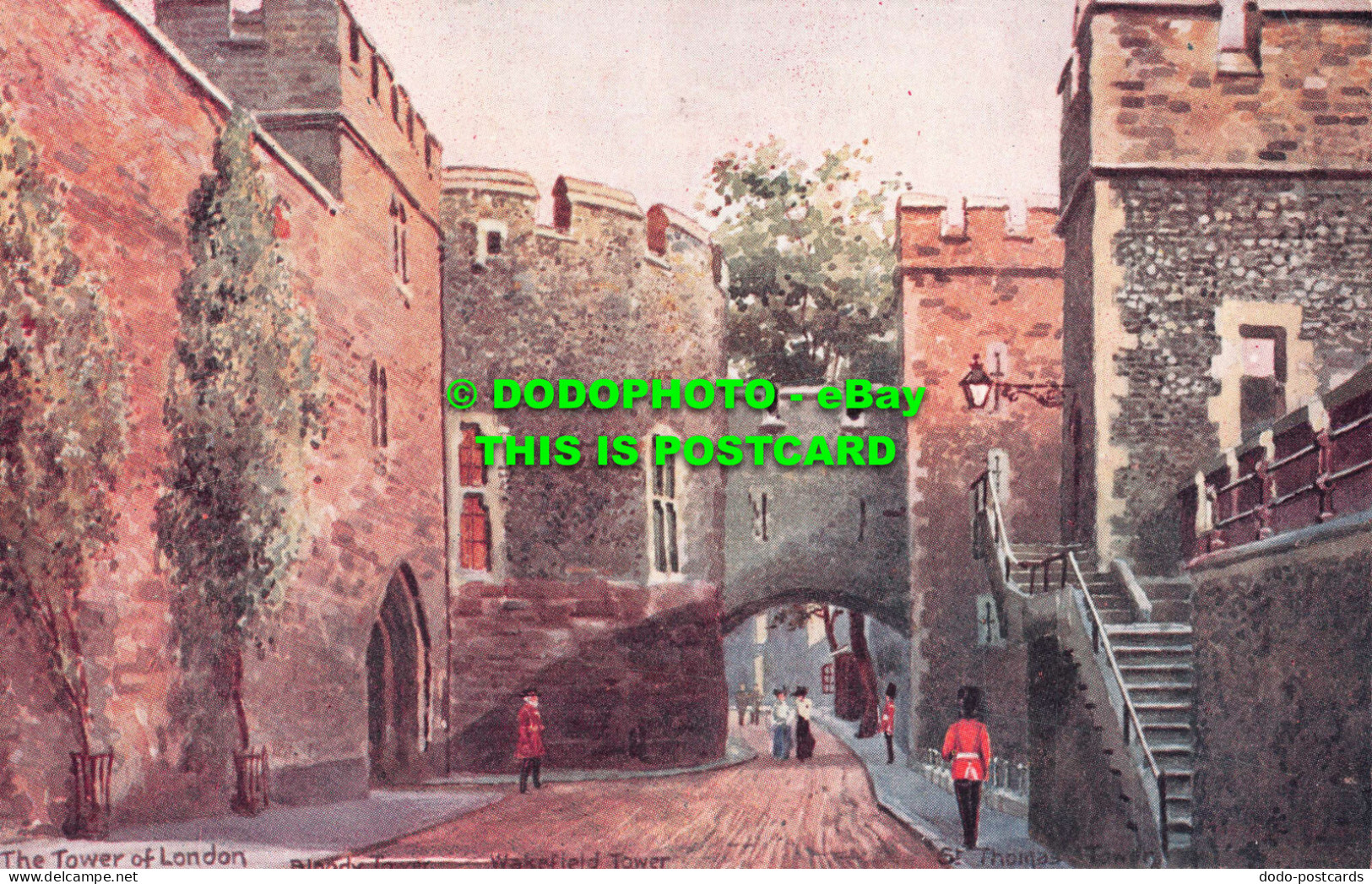 R547935 The Tower Of London. Bloody Tower. Wakefield Tower. St. Thomas Tower. Tu - Andere & Zonder Classificatie