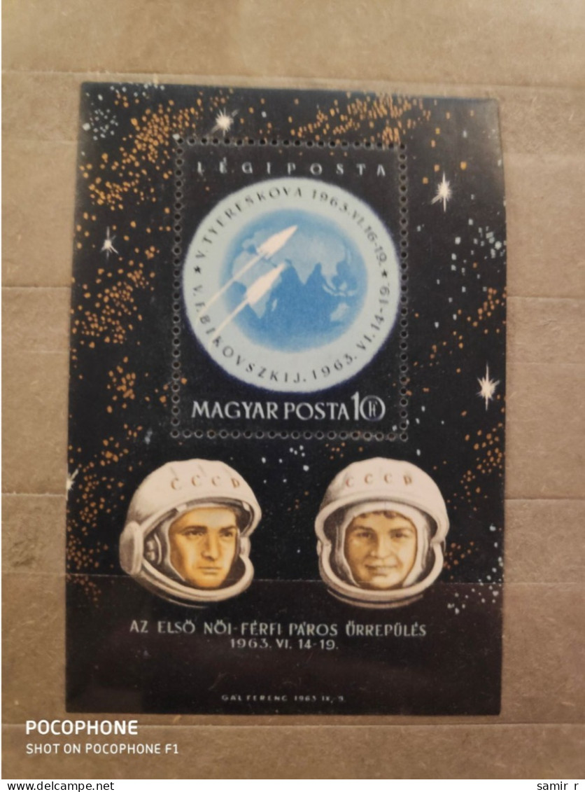 1963	Hungary	Space (F92) - Unused Stamps