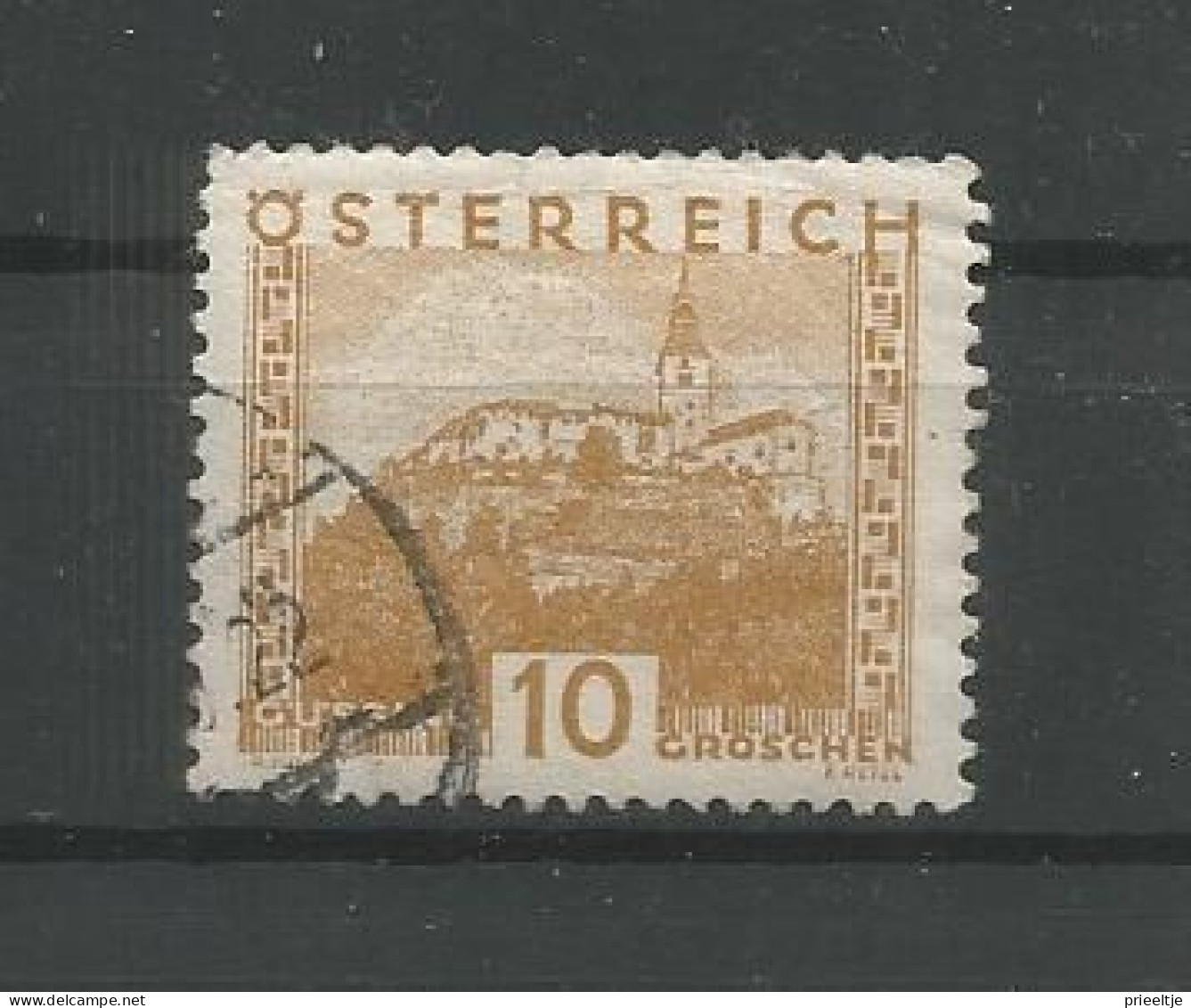 Austria - Oostenrijk 1929-31 Landscapes Yellow-brown   Y.T. 378a (0) - Used Stamps