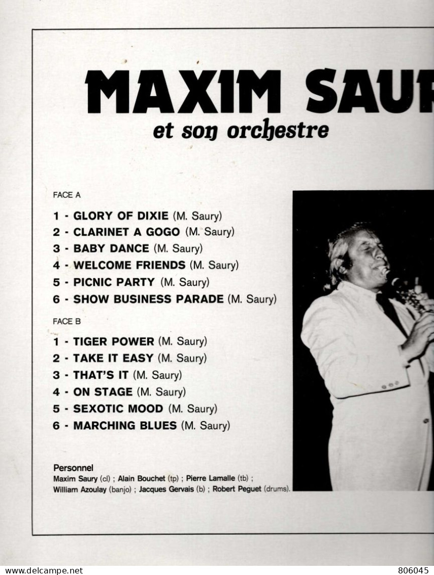 Maxime Saury - Glory Of Dixie - Jazz