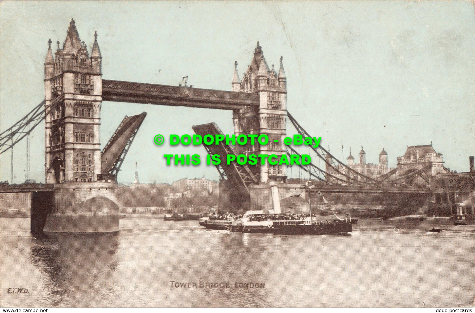 R547960 London. Tower Bridge. 1905 - Autres & Non Classés