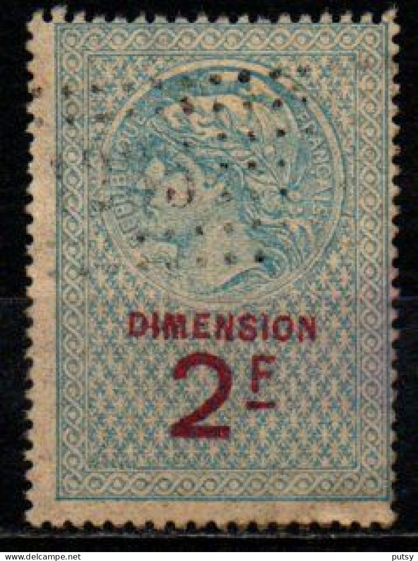France - Timbre - Dimensions - Y & T -  N° 68 De 1918 - Oblitéré. - Altri & Non Classificati