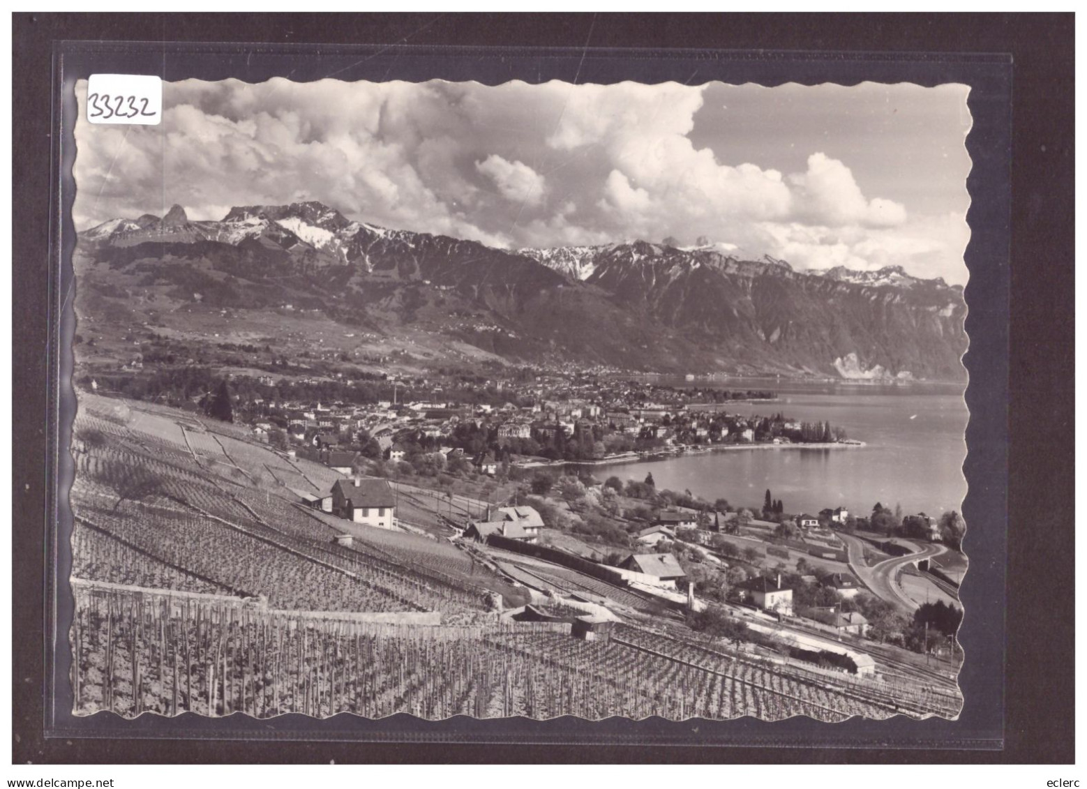 FORMAT 10x15cm - DISTRICT DE VEVEY - VEVEY - TB - Vevey