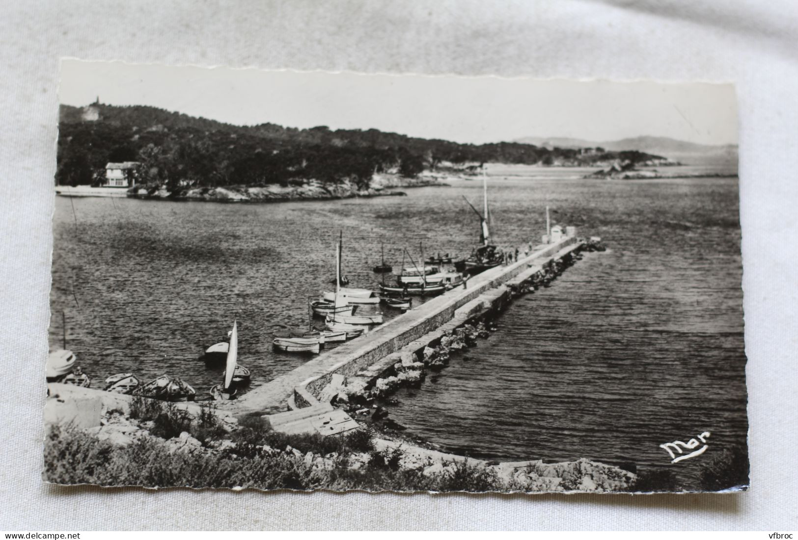 Cpsm, Ile De Porquerolles, La Jetée, Var 83 - Porquerolles