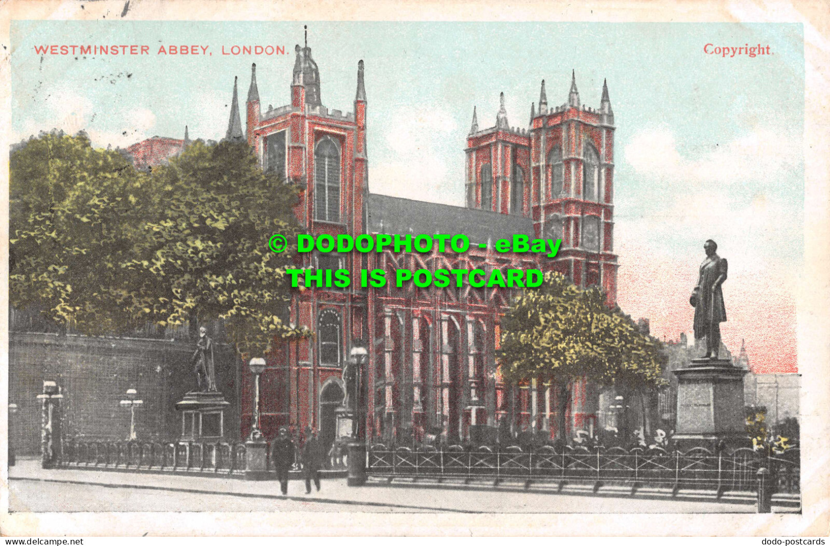 R547988 London. Westminster Abbey. G. D. And D. 1906 - Andere & Zonder Classificatie