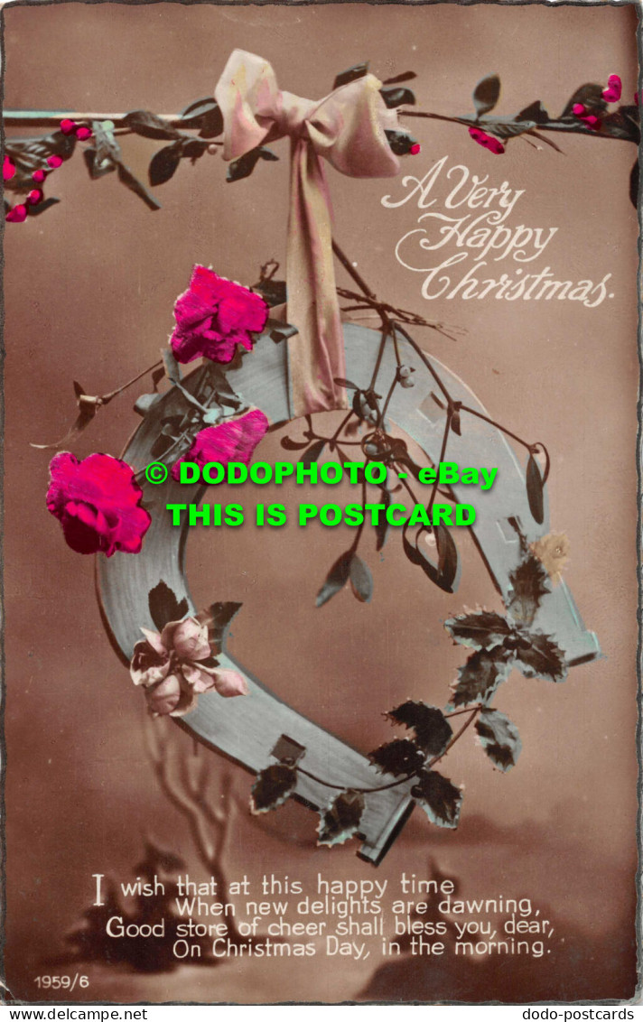 R548027 A Very Happy Christmas. I Wish That At This Happy Time When New Delights - Monde