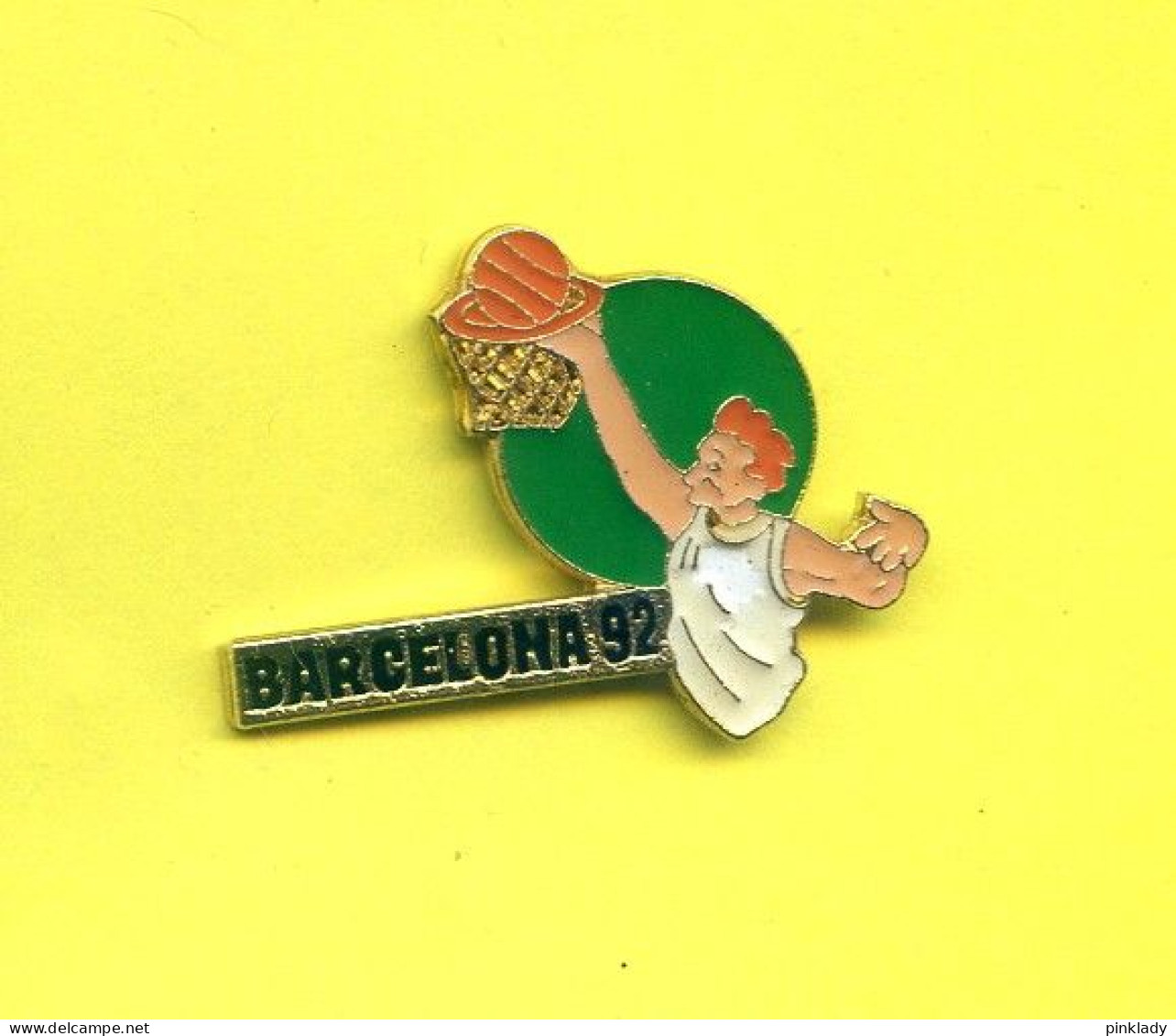 Rare Pins Basketball Barcelona Espagne 1992 Ab622 - Baloncesto