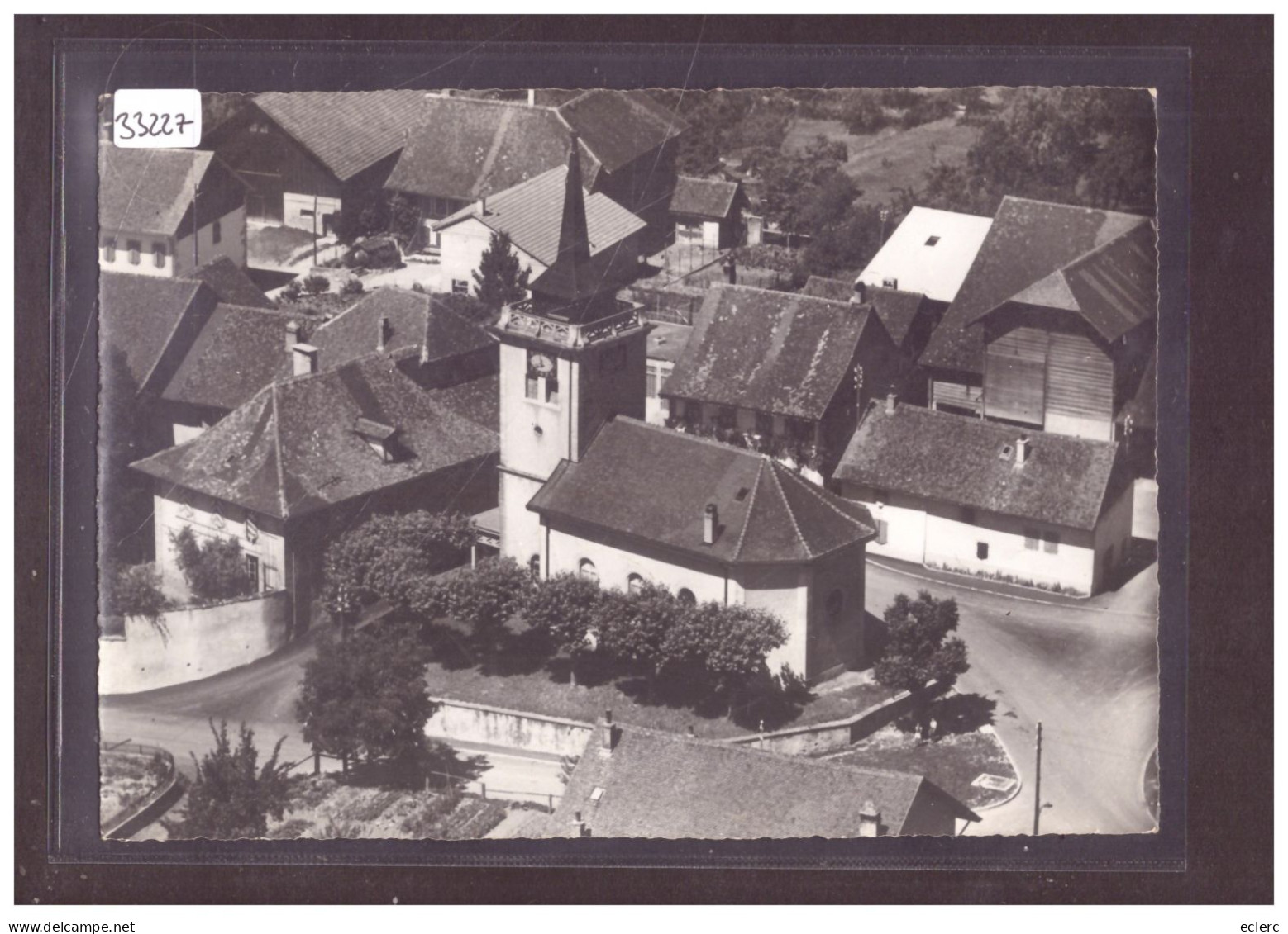 FORMAT 10x15cm - DISTRICT D'YVERDON - CRONAY - L'EGLISE - TB - Cronay