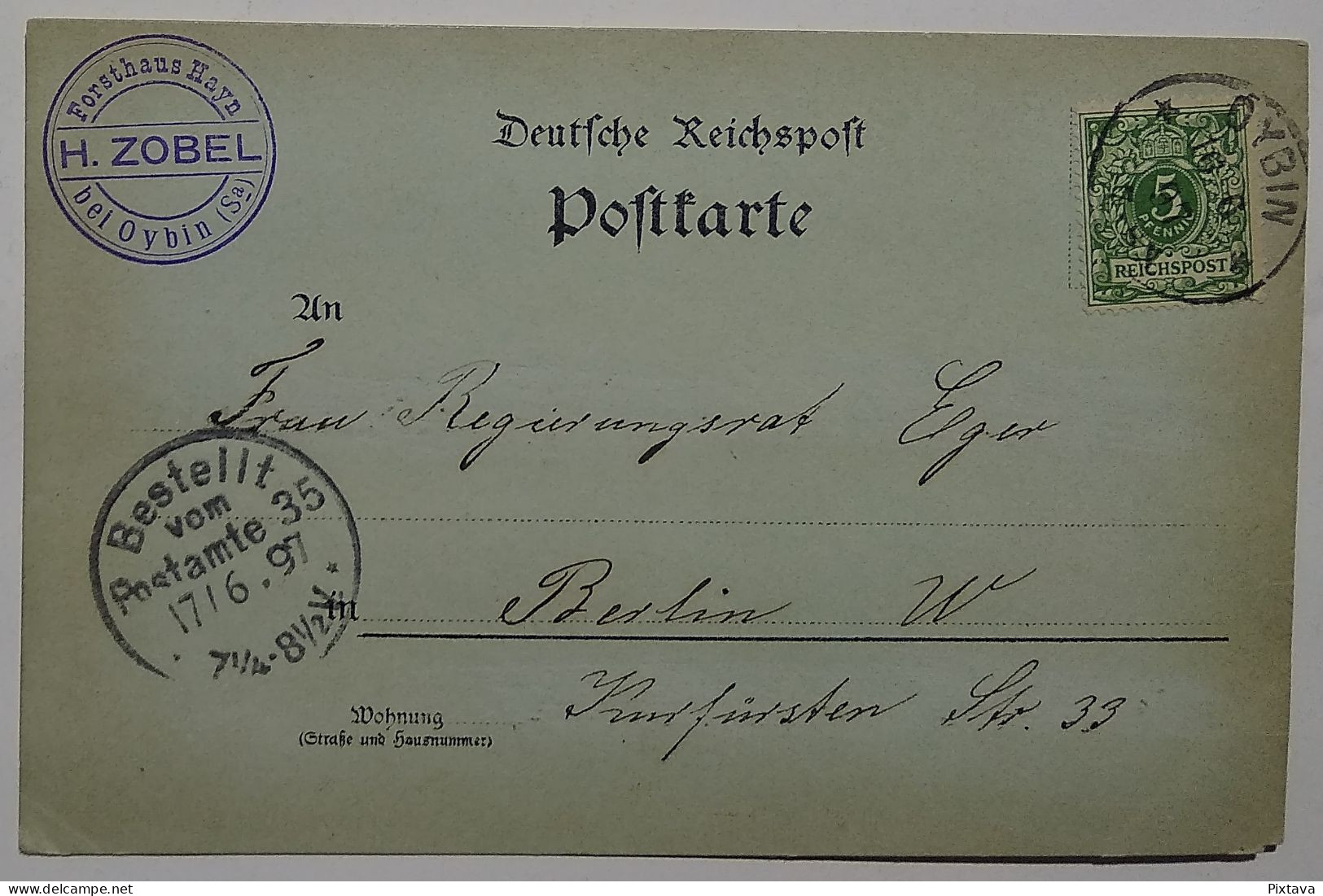 Germany / Gruss Vom Hayn / 1897 / - Other & Unclassified