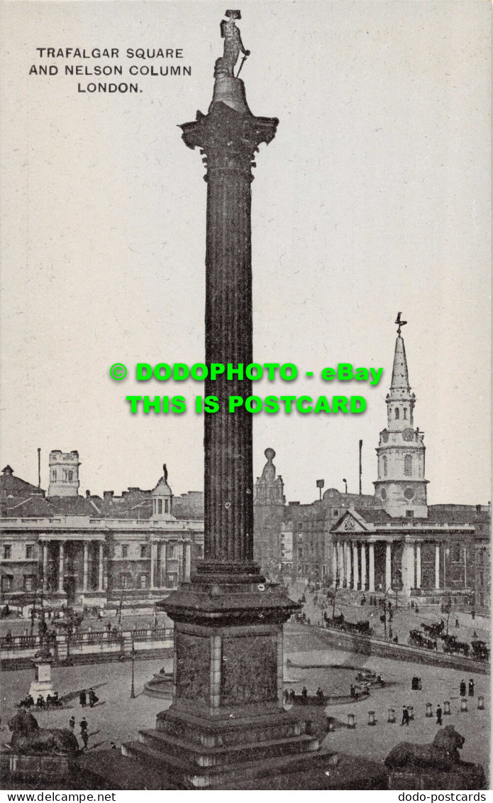 R548077 Trafalgar Square And Nelson Column. London. Auto Photo Series - Andere & Zonder Classificatie