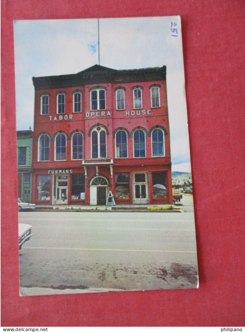 Tabor Opera House Leadville  Colorado   Ref 6396 - Autres & Non Classés