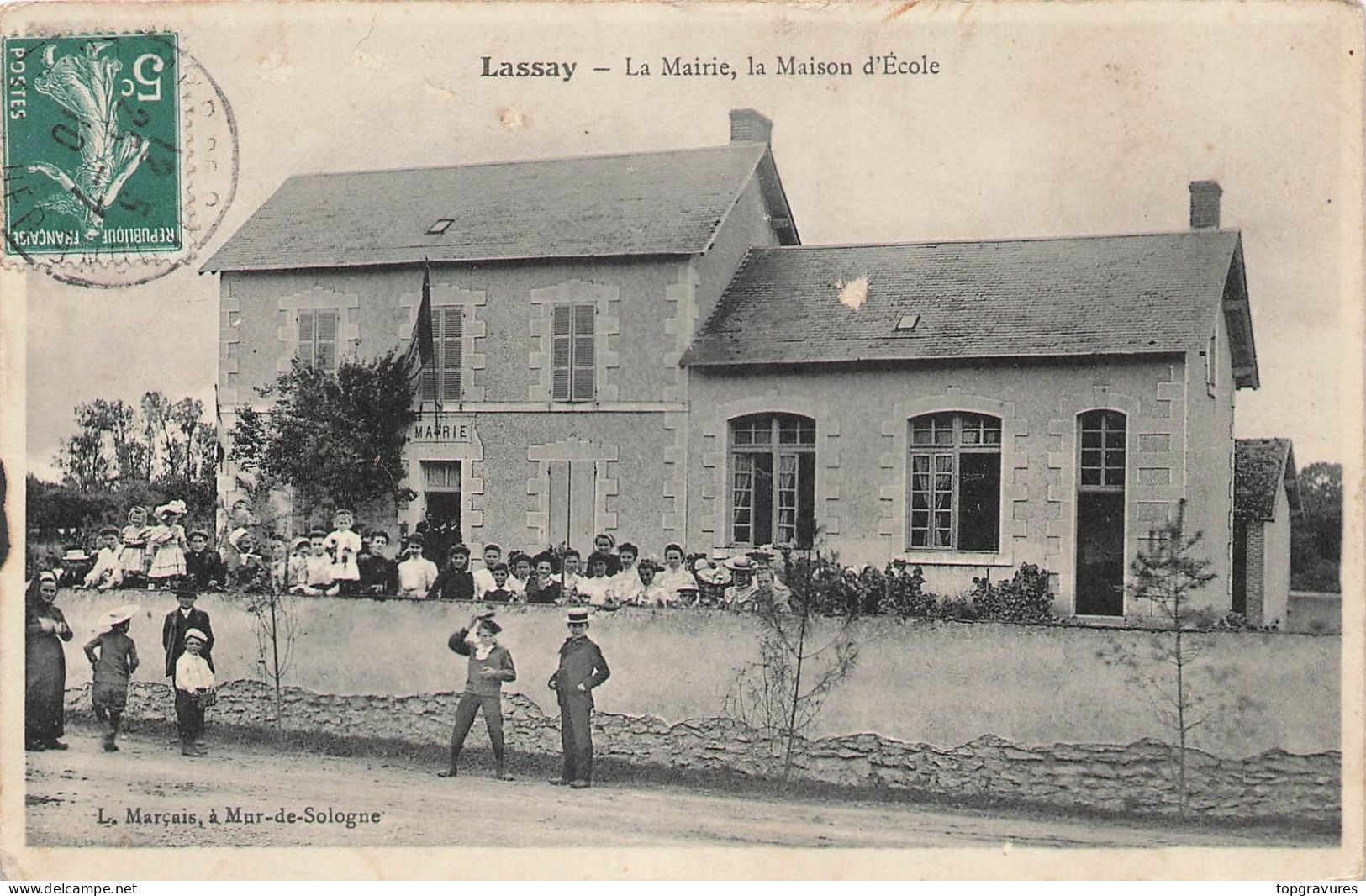 41 LASSAY - La Mairie, La Maison D'école - Sonstige & Ohne Zuordnung