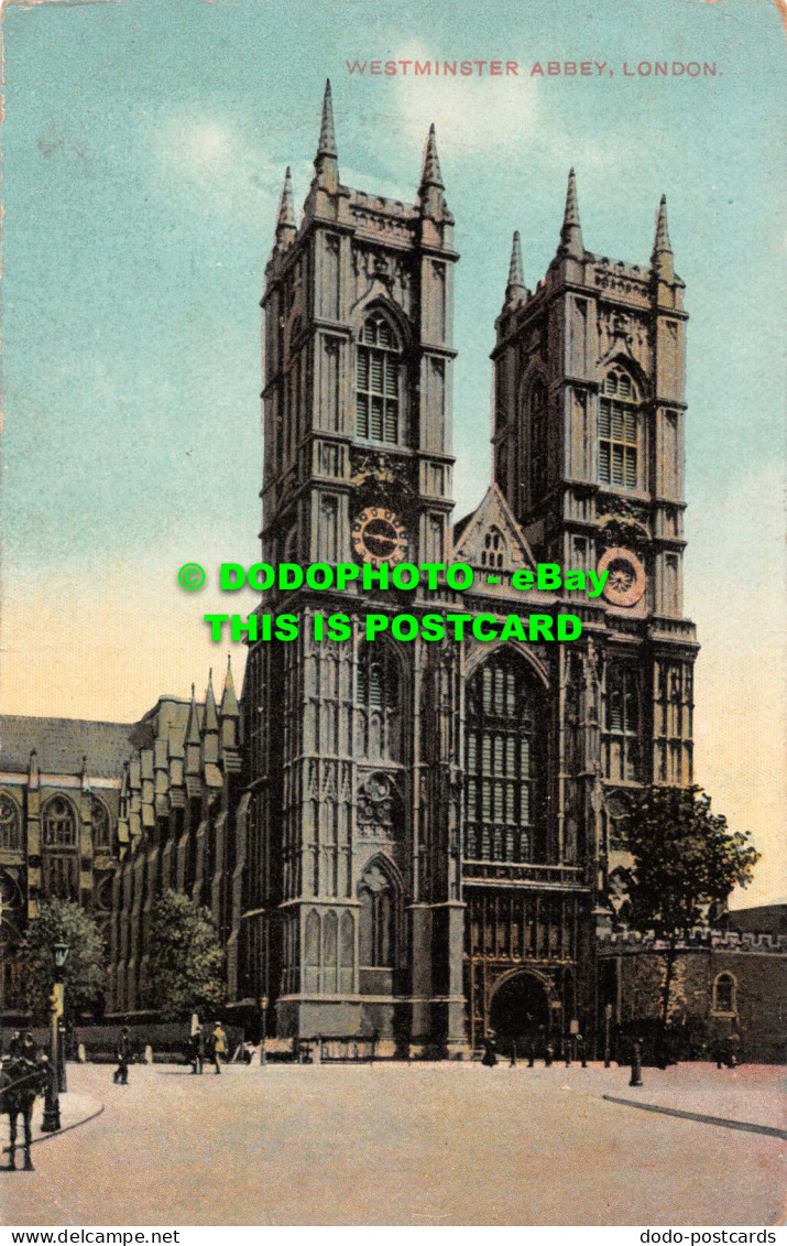 R548113 Westminster Abbey. London. Star Series. G. D. And D. L. Series No. 2762 - Andere & Zonder Classificatie