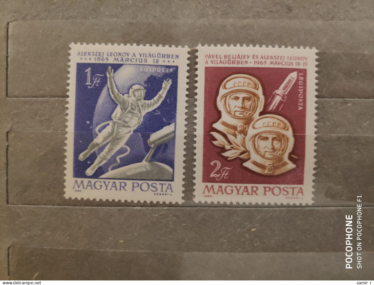 1965	Hungary	Space (F92) - Unused Stamps