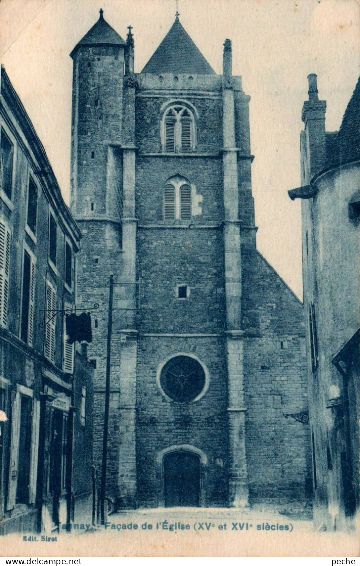 N°1288 W -cpa Tannay -façade De L'église- - Tannay