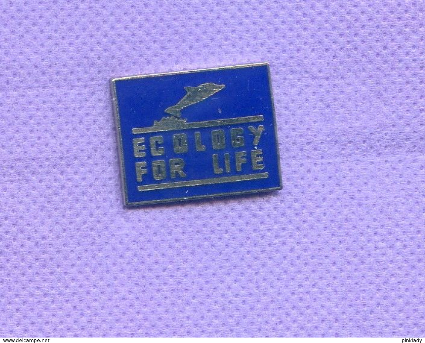 Rare Pins Dauphin Ecology For Life Egf Ab631 - Animales