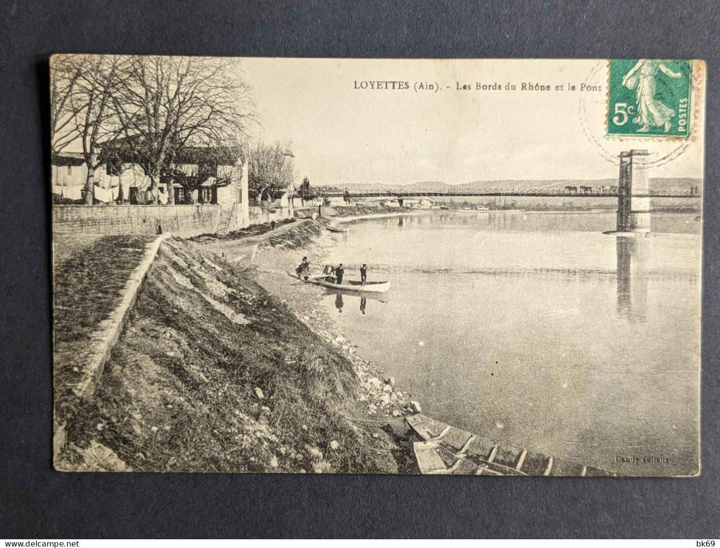 Loyettes Les Bords Du Rhône Et Le Pont - Ohne Zuordnung