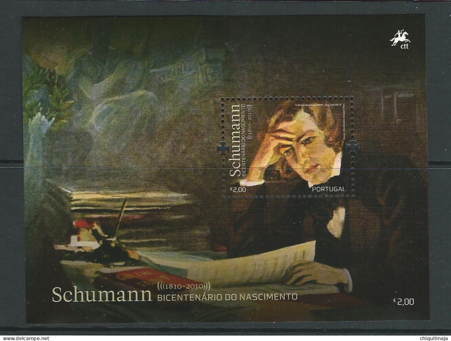 Portugal 2010 “Músicos: Schumann” MNH/** - Neufs