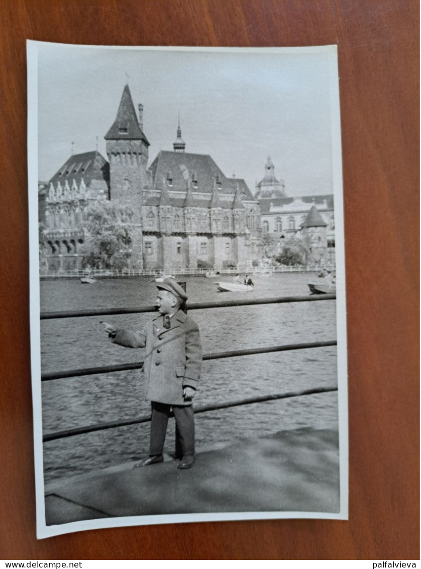 Historic Photo Hungary - Budapest, City Park, Vajdahunyad Castle - Europe