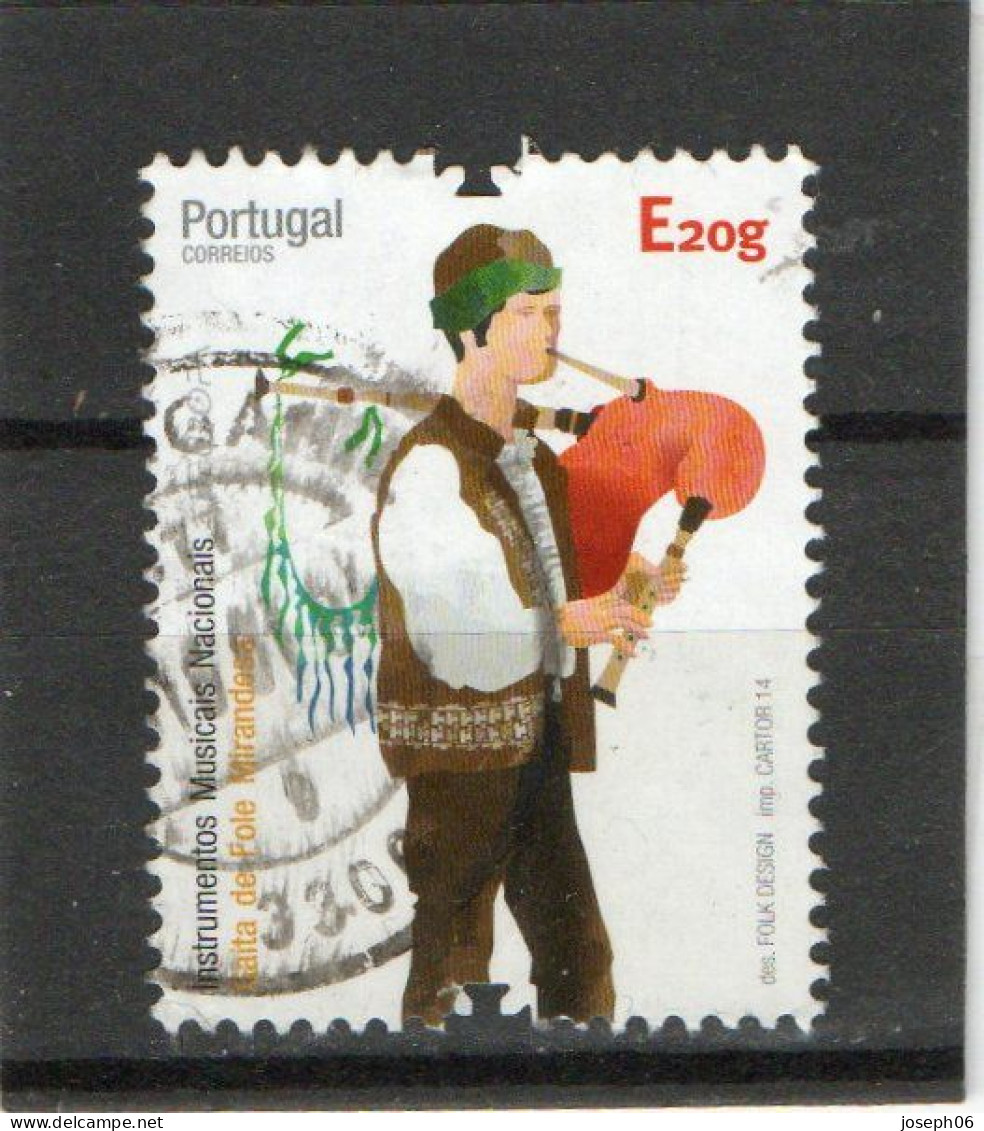 PORTUGAL     2016  Y.T.  N° Musique  Oblitéré - Used Stamps