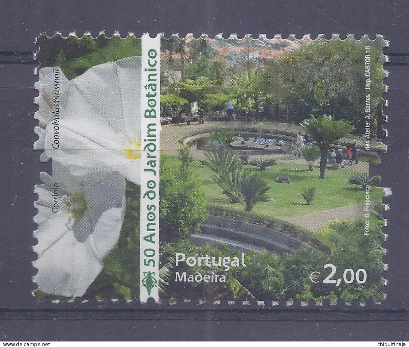 Portugal / Madeira 2010 “Jardín Botánico De Madeira” MNH/** - Madère