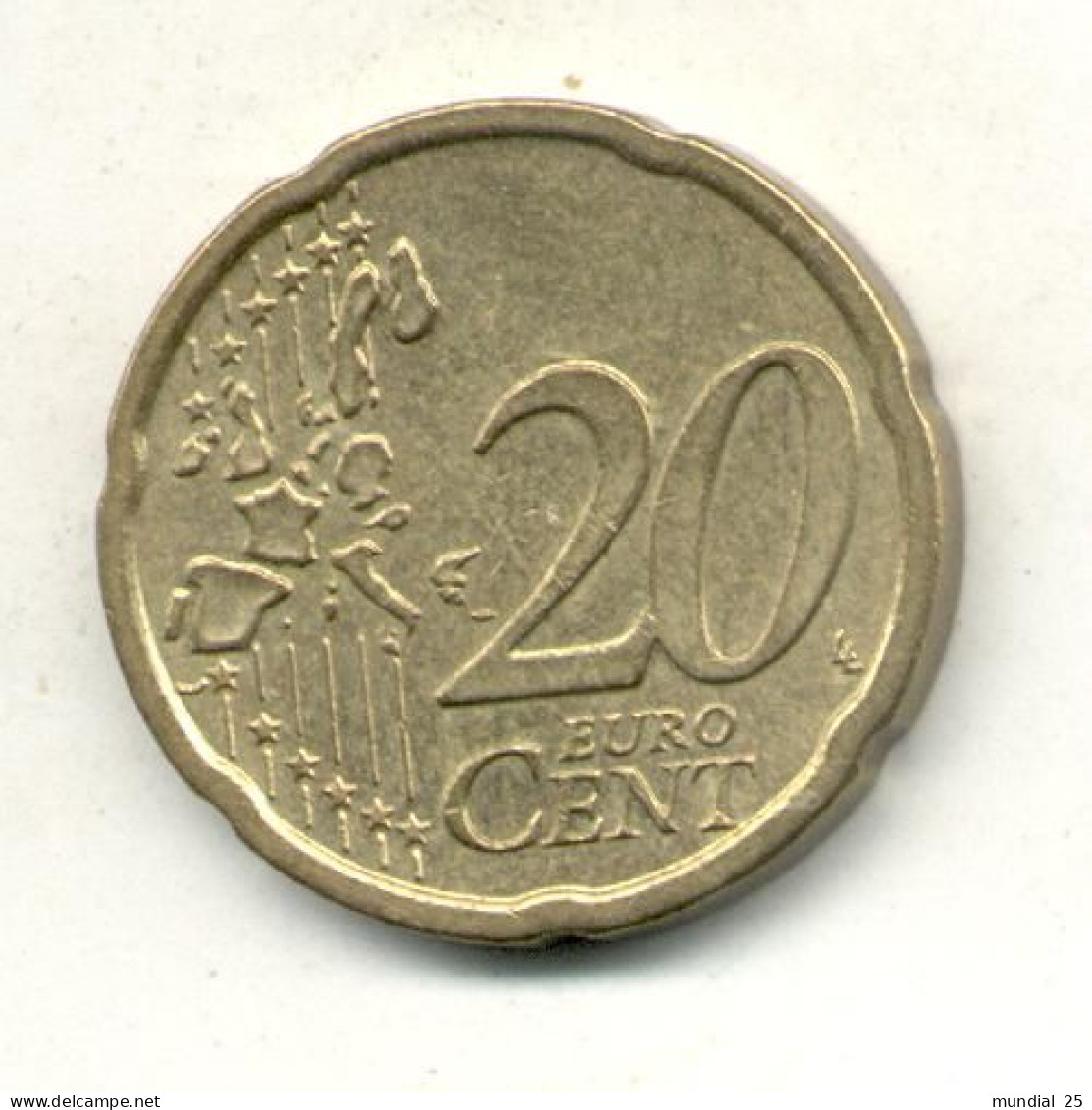 AUSTRIA 20 EURO CENT 2002 - Oostenrijk