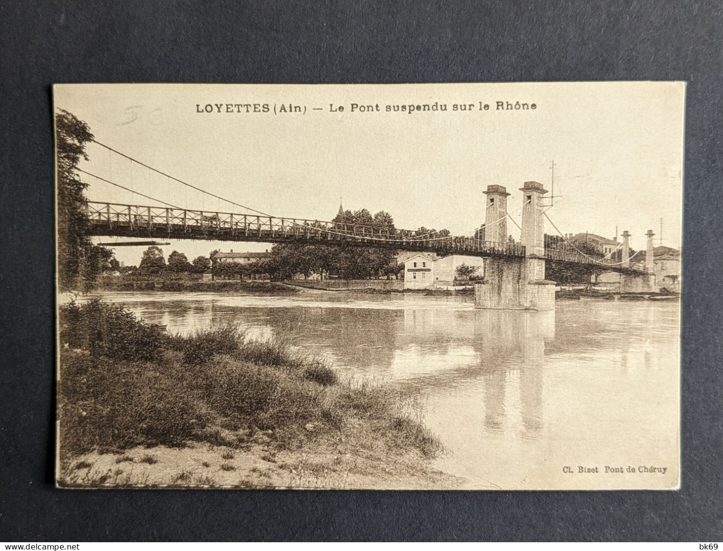 Loyettes Le Pont Suspendu Sur Le Rhône - Ohne Zuordnung