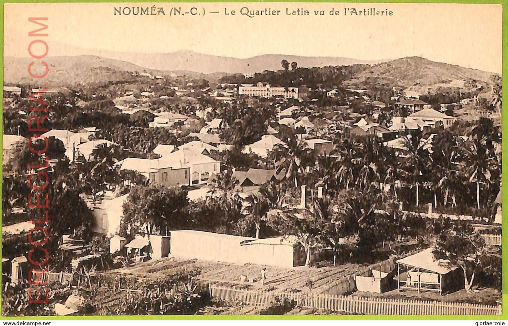 Ae9117 - NOUVELLE CALEDONIE New Caledonia -  VINTAGE  POSTCARD -  Noumea - Nouvelle-Calédonie