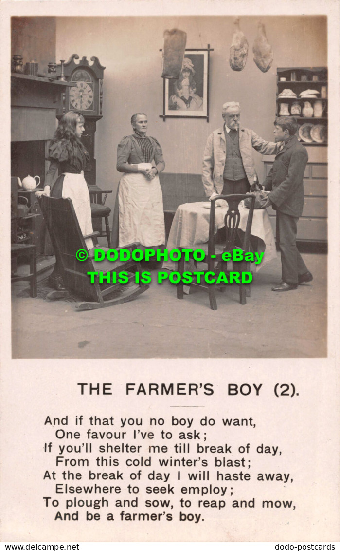 R548226 Farmers Boy. 2. And If That You No Boy Do Want. Bamforth - World