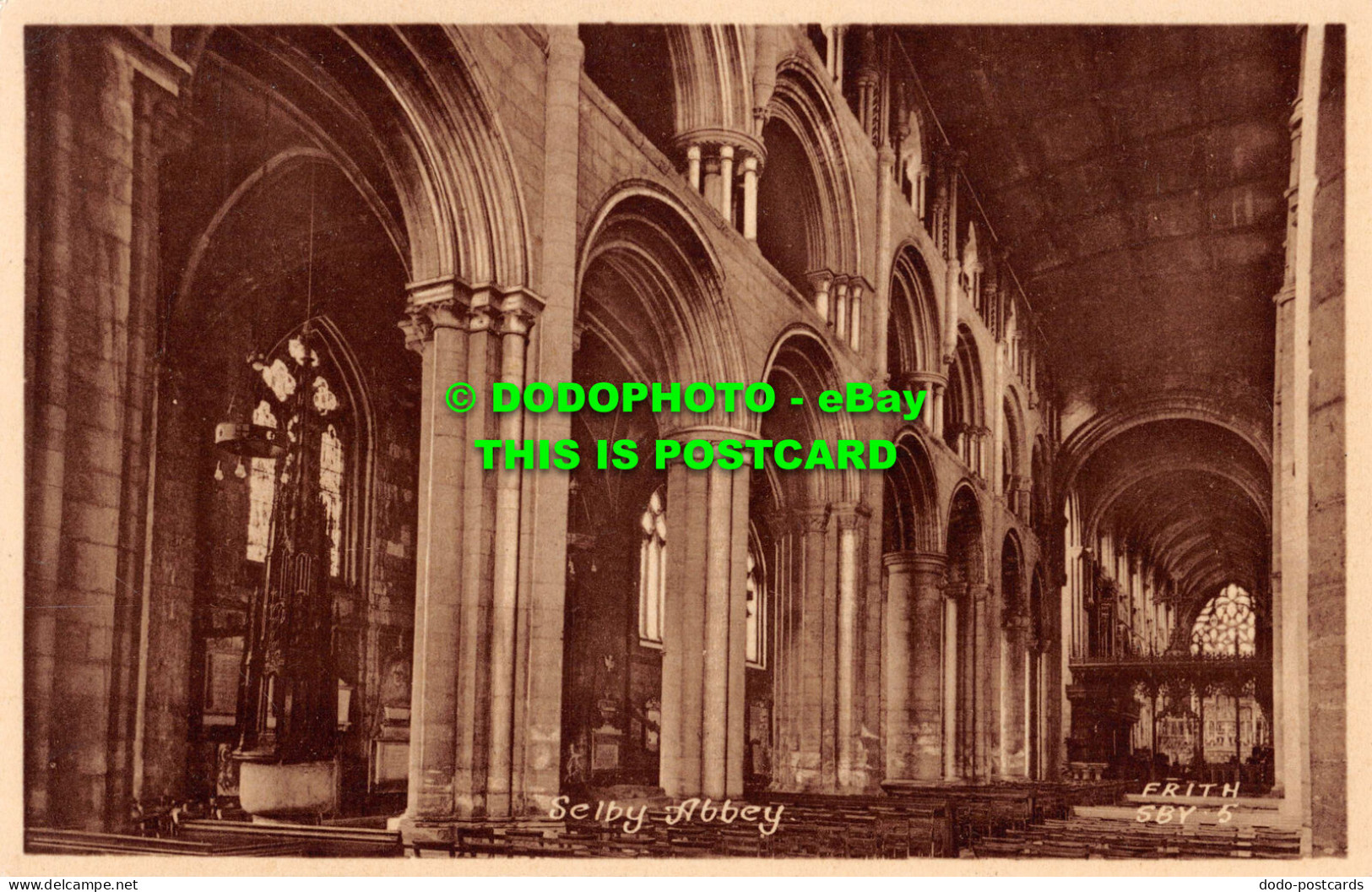 R548560 Selby Abbey. F. Frith - Wereld