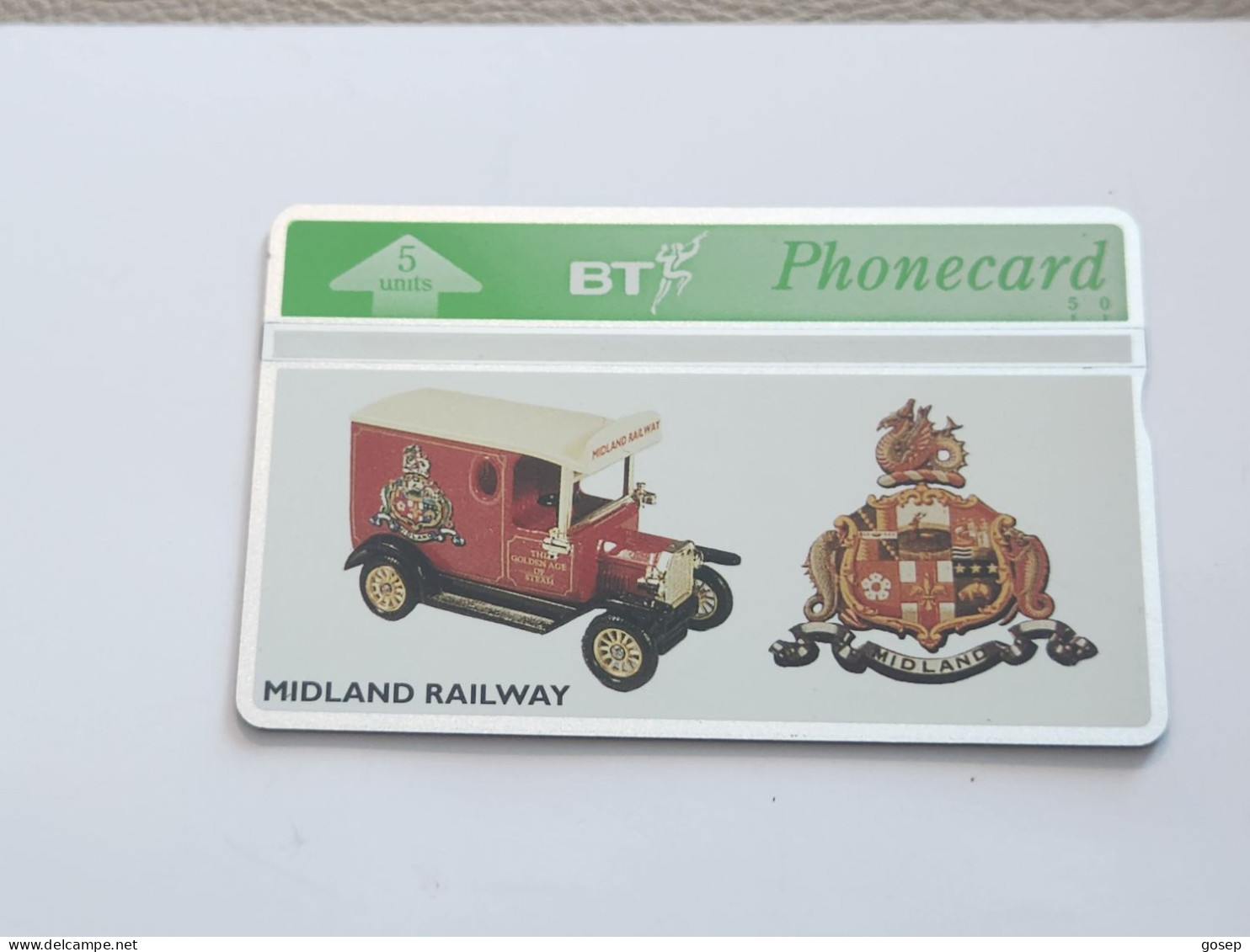 United Kingdom-(BTG-194)-Liedo Railway Vans-(1)Midland-(200)(5units)(308G01188)(tirage-500)(price Cataloge-12.00£-mint - BT Algemene Uitgaven