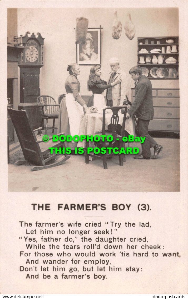 R548227 Farmers Boy. 3. Farmers Wife Cried Try The Lad Let Him No Longer Seek. B - World