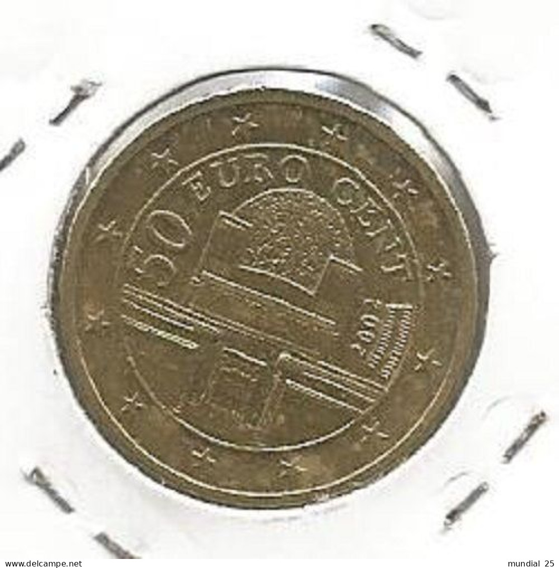 AUSTRIA 50 EURO CENT 2002 - Austria