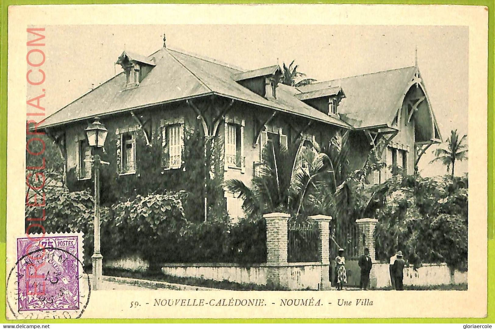 Ae9118 - NOUVELLE CALEDONIE New Caledonia -  VINTAGE  POSTCARD -  Noumea - Nieuw-Caledonië