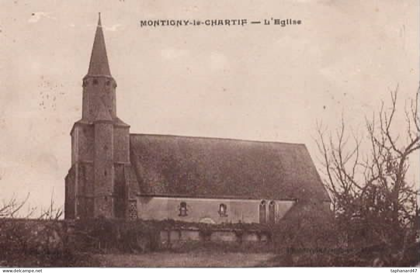 . 28 . MONTIGNY-le-CHARTIF . L'Église . - Other & Unclassified