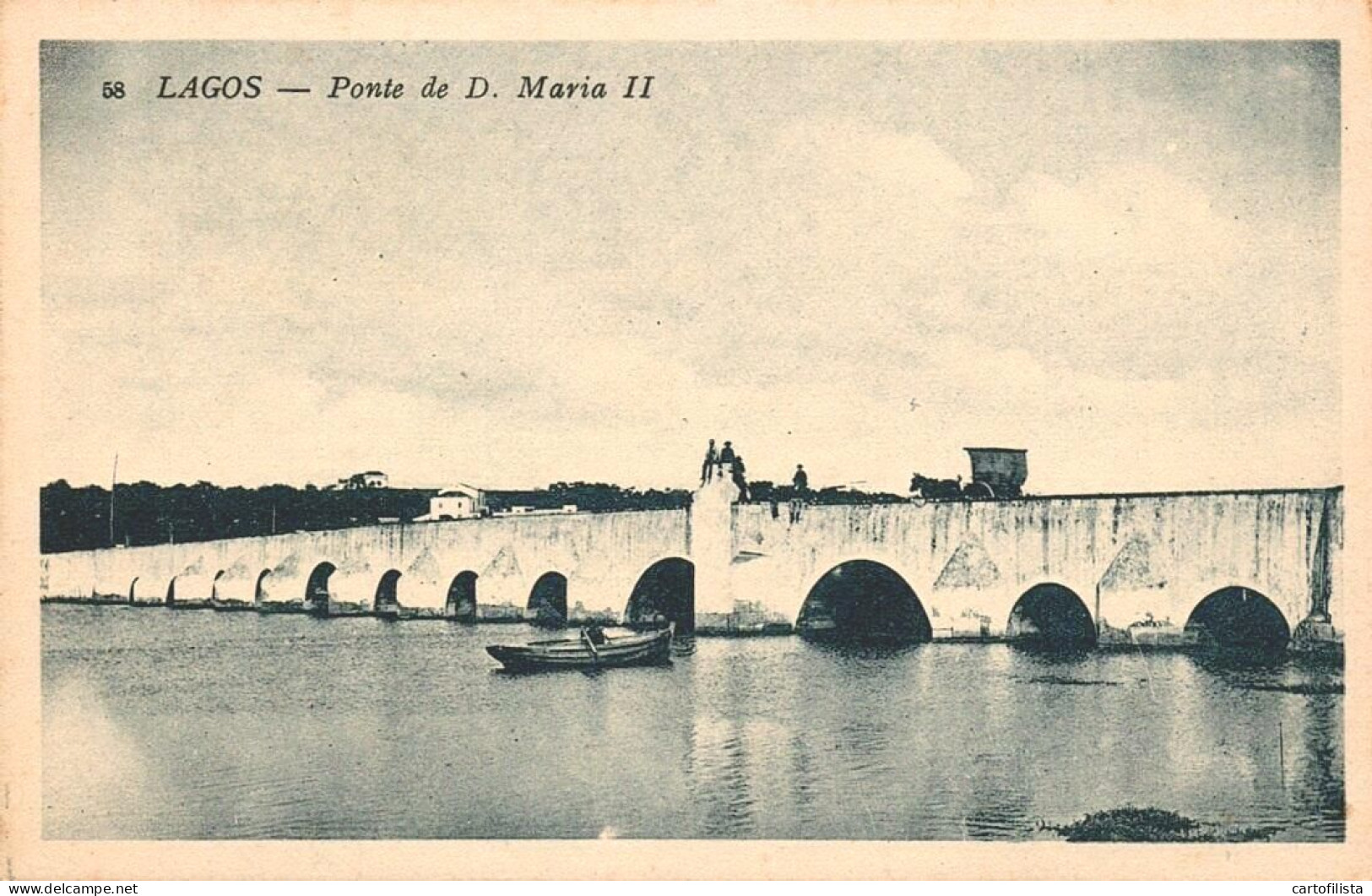 LAGOS - Ponte De D. Maria II  ( 2 Scans ) - Faro