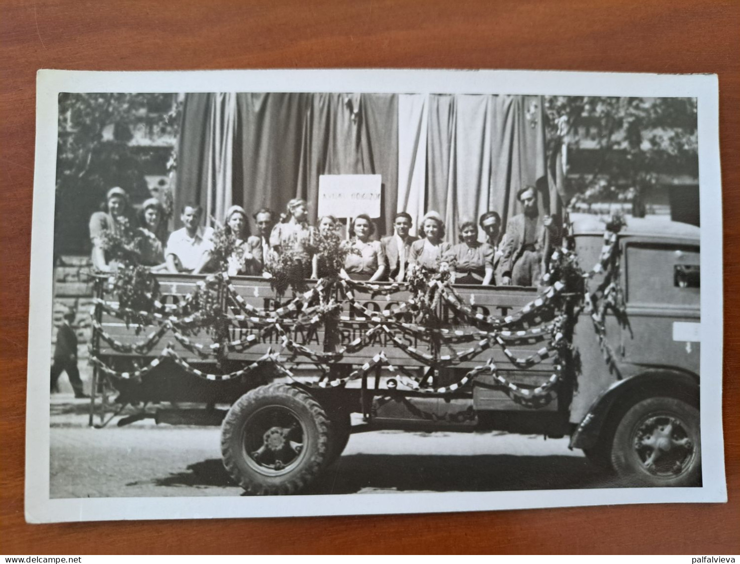 Historic Photo Hungary - Budapest, Truck - Europe