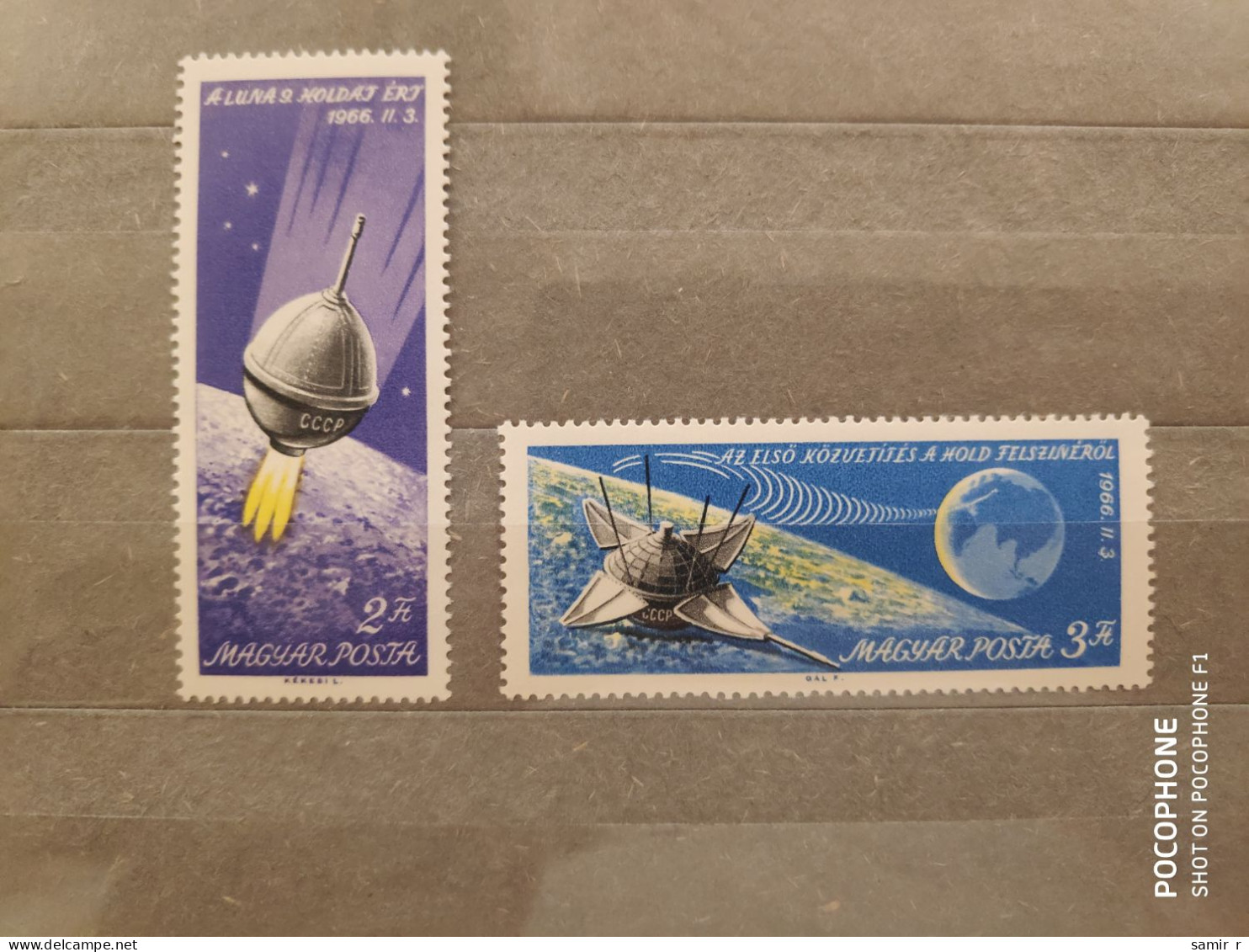1966	Hungary	Space (F92) - Unused Stamps
