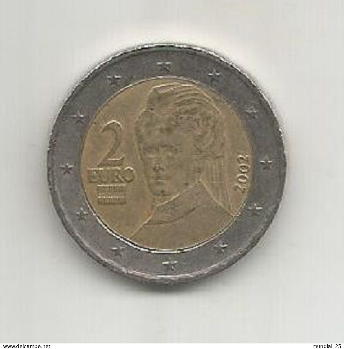 AUSTRIA 2 EURO 2002 - Oostenrijk