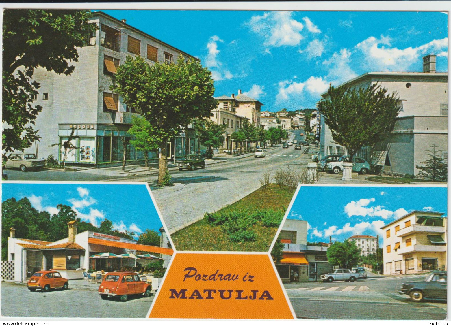 CARTOLINA DI MATULJI - CROAZIA  - FORMATO GRANDE - Croatia