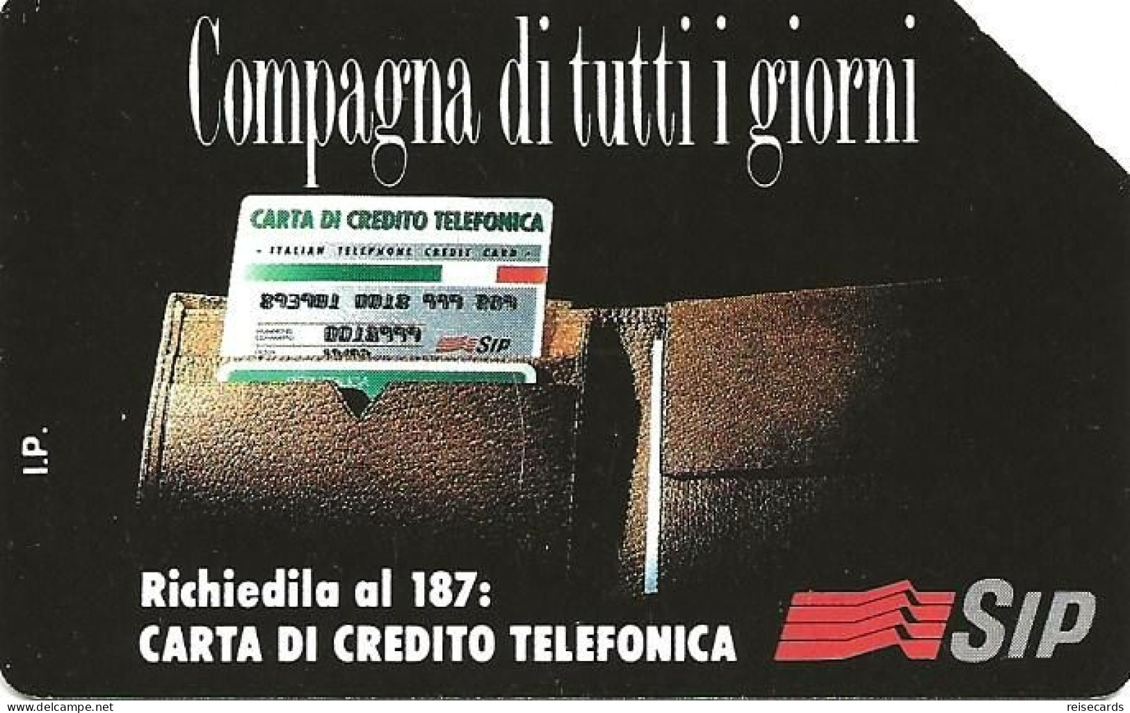 Italy: Telecom Italia SIP - Compagna Di Tutti I Giorni - Públicas  Publicitarias